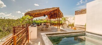 Splendid Penthouse, Rooftop Plunge Pool, 2 Cenotes