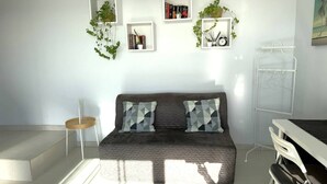 Living area - Peaceful Studio Apartment with Amazing Views (Benalmadena)