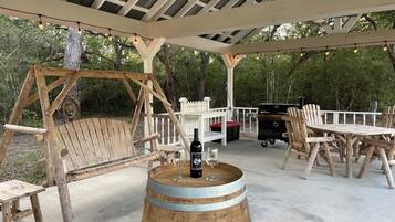 Opções para refeição ao ar livre