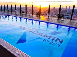Seasonal outdoor pool - APA Hotel & Resort Osaka Namba Ekimae Tower (Osaka)