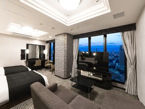 Chambre Exécutive avec lits jumeaux