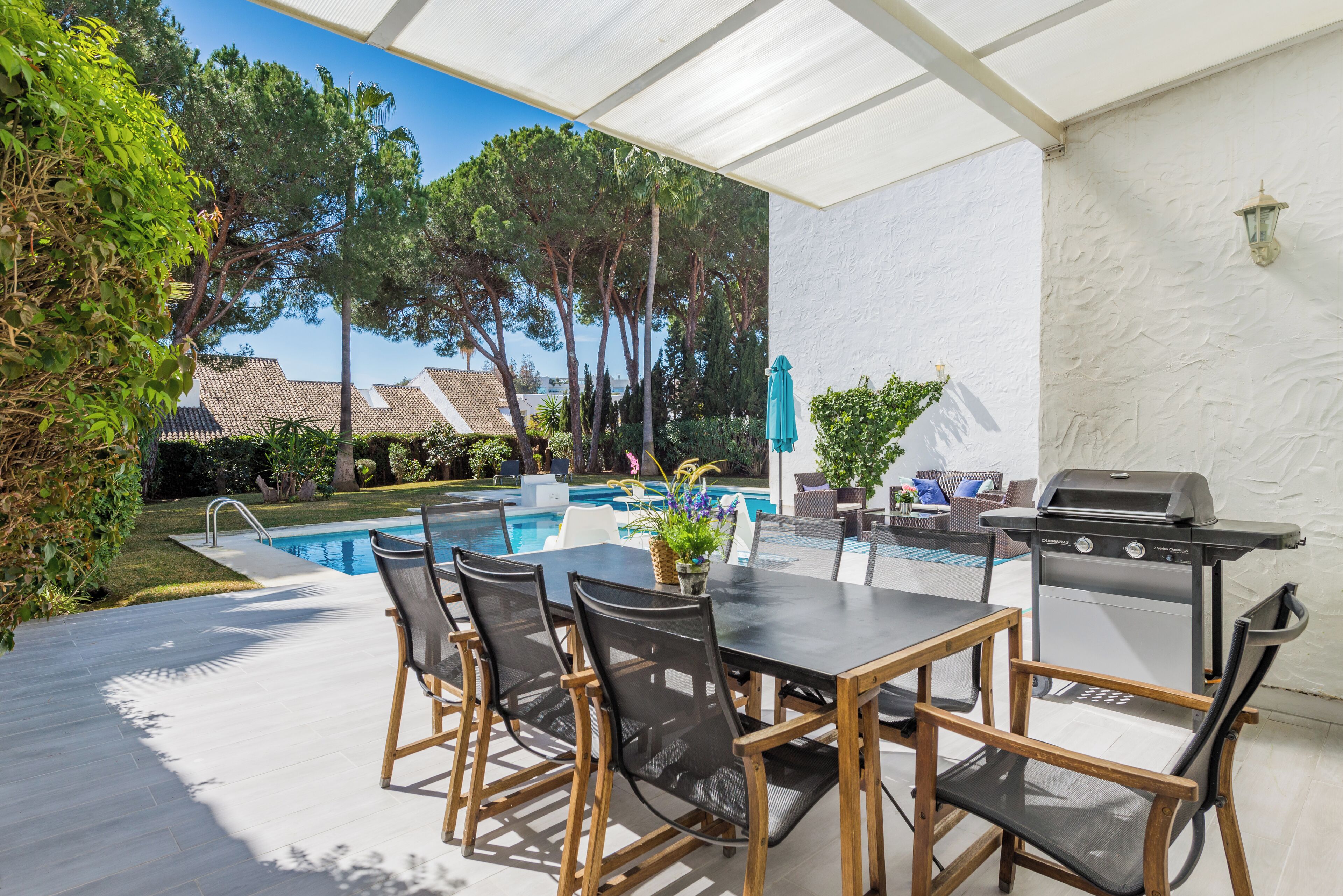 빌라, 침실 4개, 전용 수영장 | 테라스/파티오