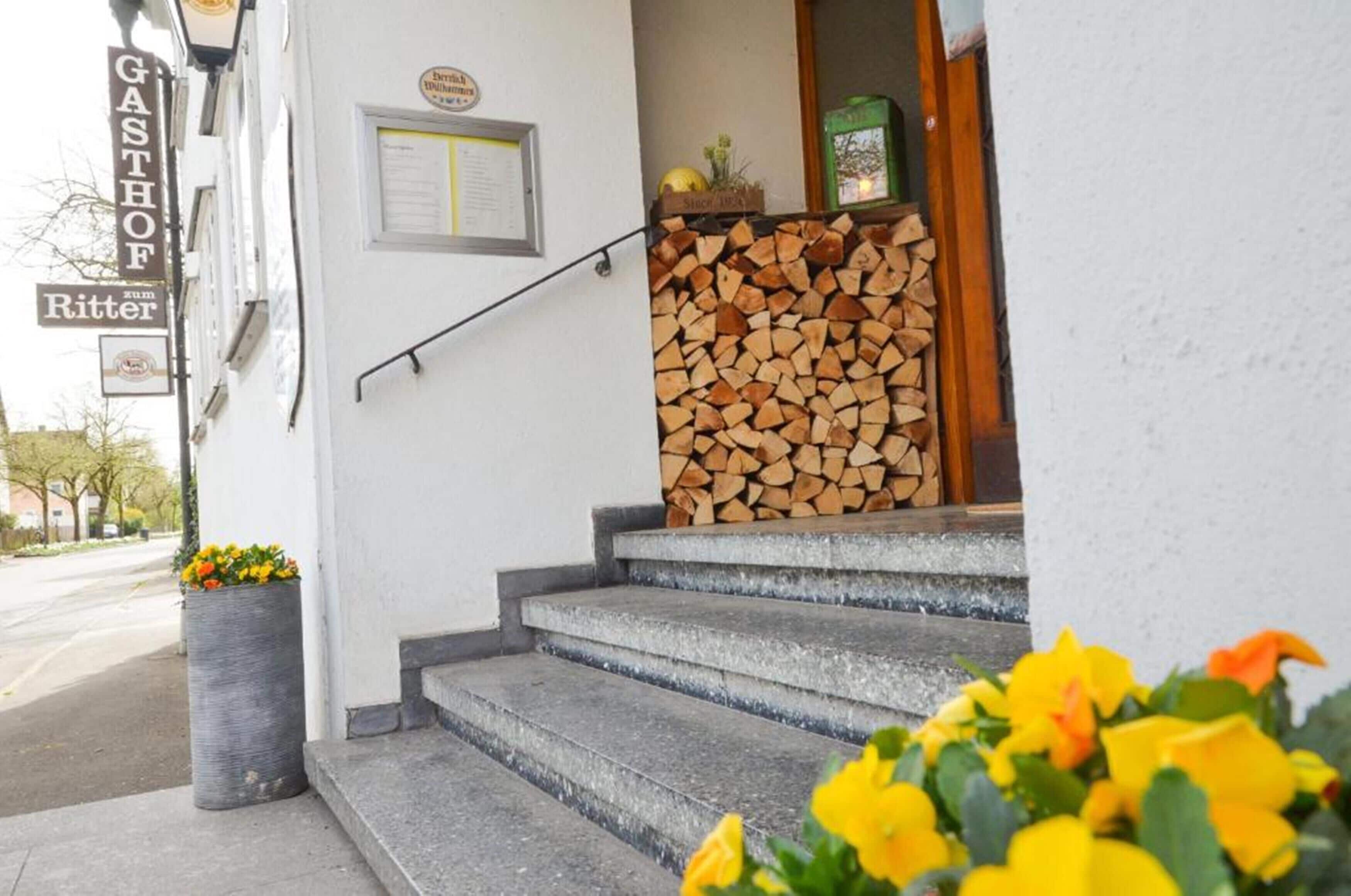 Fassade der Unterkunft