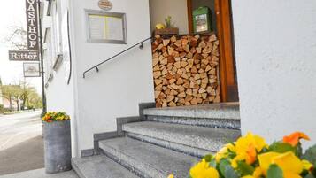Fassade der Unterkunft