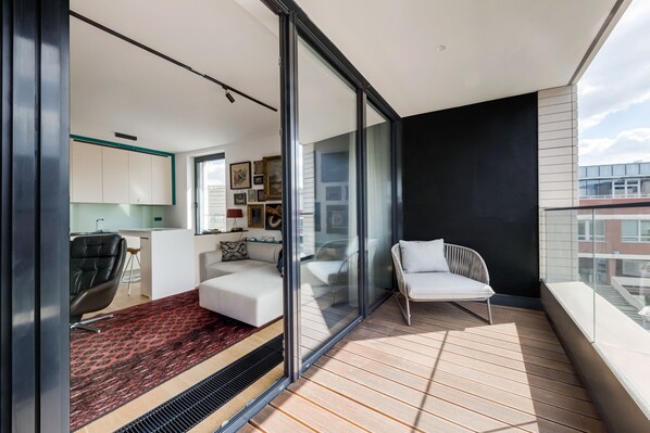 Design Apartment, Courtyard View | Terrace/patio - Private Rezidence in Prague (Prague)