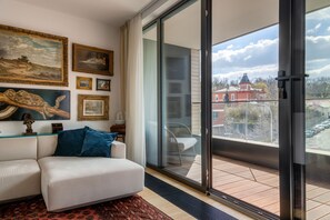 Design Apartment, Courtyard View | Living area - Private Rezidence in Prague (Prague)