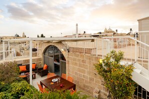 Terrace/patio - Luxury Duplex with Rooftop by FeelHome (Jerusalem)
