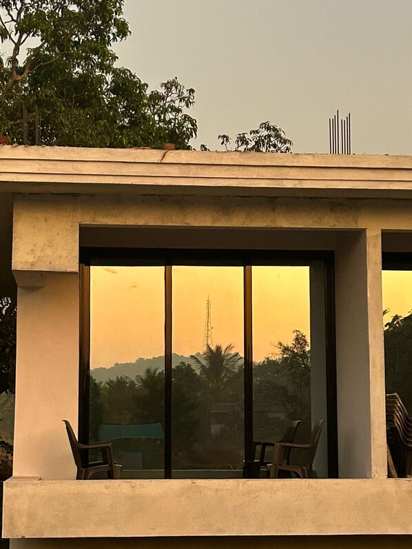 Fachada de la propiedad