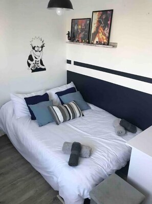 4 habitaciones, wifi y ropa de cama 