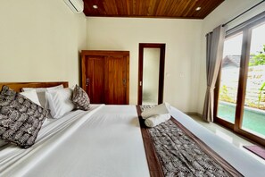 Villa, 2 chambres | 2 chambres, espace de travail pour ordinateurs portables