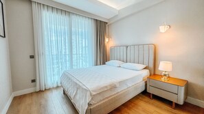 1 bedroom, iron/ironing board, free WiFi, bed sheets - Elegant residence complex in Kundu best of all (Antalya)