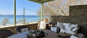 Beachfront House Kipri ideal for families 