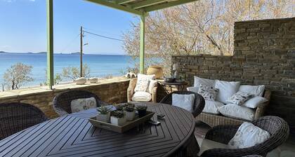 Beachfront House Kipri ideal for families