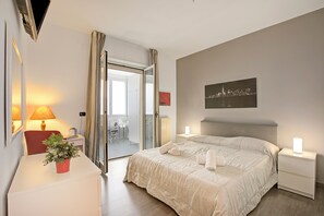 Appartamento familiare, 2 camere da letto (Monopoli Beach House 200 m from the) | 2 camere, postazione laptop, ferro/asse da stiro, Wi-Fi gratuito