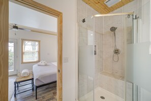 Apartamento (1 Bedroom) | Baño | Ducha