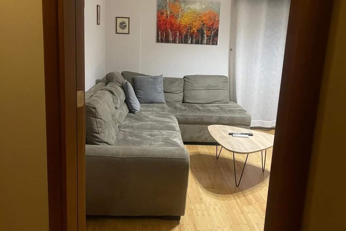Apartment, 1 Bedroom | Living area