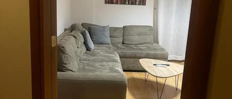 Apartment, 1 Bedroom | Living area