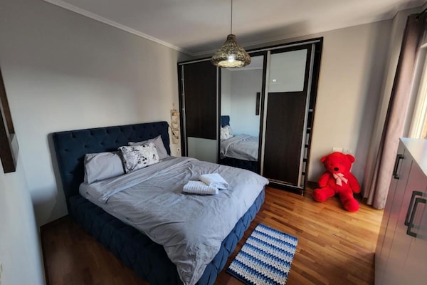 Apartemen, 1 kamar tidur | Kedap suara, Wi-Fi gratis, dan seprai linen