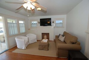 Smart TV, fireplace, offices