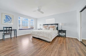 4 bedrooms, iron/ironing board, free WiFi, bed sheets
