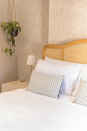 Quarto casal luxo (The Earl) | Roupas de cama premium, camas com colchões pillow-top