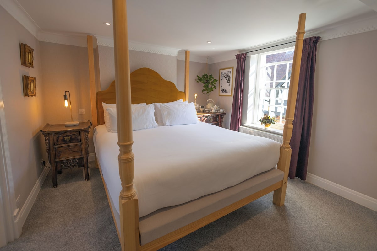1 habitación, ropa de cama de alta calidad y colchones con pillow-top