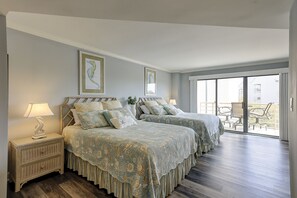 2 chambres, fer et planche à repasser, accès Internet, draps fournis