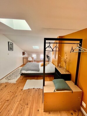 4 dormitorios, escritorio, tabla de planchar con plancha y wifi gratis