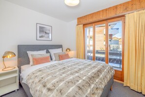 2 bedrooms, free WiFi, bed sheets - Central Apartment in La Tzoumaz - Last minute deal (Riddes)