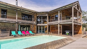 Pool - Villa 5 bedrooms in a quiet golf estate (Lacanau)
