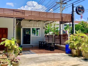 Façade de l’hébergement