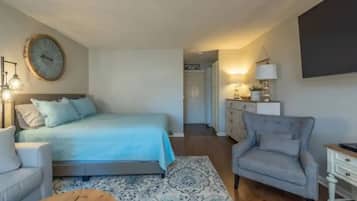 1 chambre, fer et planche Ă repasser, Wi-Fi gratuit, draps fournis