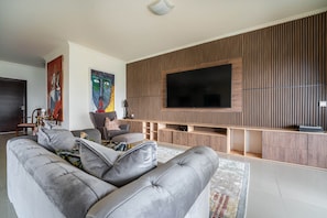 Apartment | Living area - Urban Pumpkin 3-bedroom Apartment, Gerrard Road (Lagos)