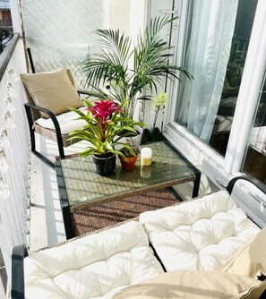 Terrace/patio - Proche Château Versailles+balcon+parking Gratuit (Versailles)