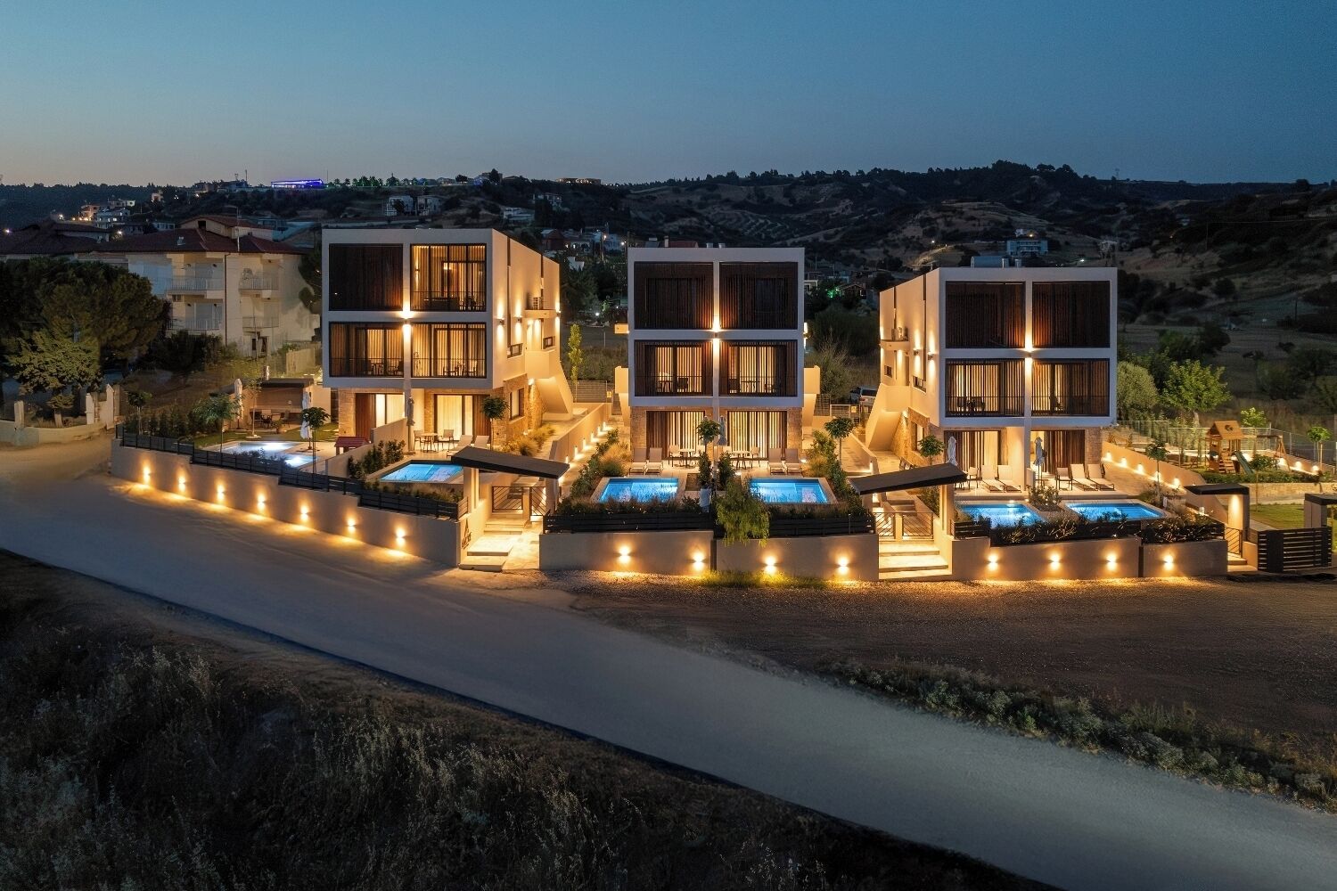 Fassade der Unterkunft