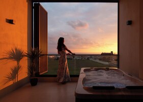 Executive Apartment with Jacuzzi | View from room