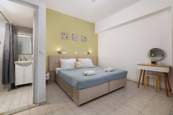 1 chambre, coffre-fort, Wi-Fi, literie fournie
