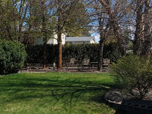 Economy Room | Terrace/patio - Silver Lakes Inn (Hayden)