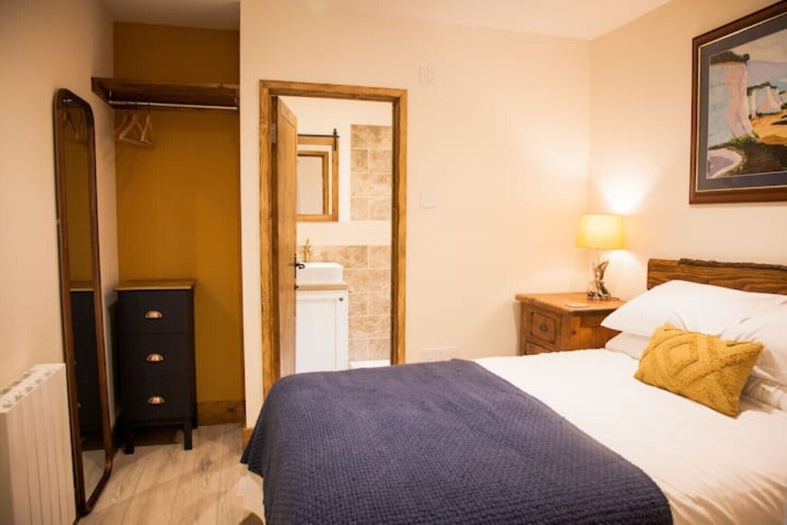 1 soverom og sengetøy