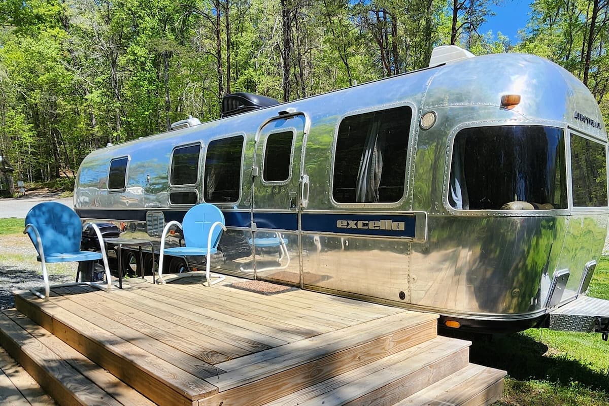 Classic Mobile Home, Multiple Beds, Kitchenette, Resort View | Terrace/patio