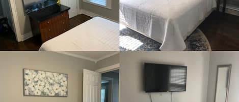2 habitaciones, escritorio, tabla de planchar con plancha y wifi