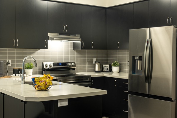 Fully equipped kitchen - enjoy cooking meals everyday