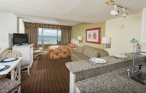 TV, video games, DVD player - Two Bedroom, Ocean Front, Luxury Condo, North Myrtle Beach, SC 3935803 (North Myrtle Beach)