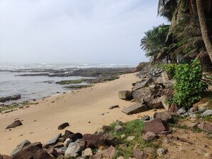 Sun loungers, beach towels