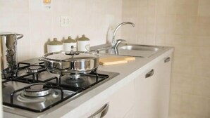 Comfort House | Private kitchen | Fridge, dishwasher, cookware/dishes/utensils, spices - Casa Sofia Apartament (Pimonte)