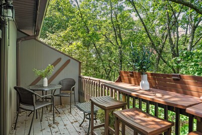 Slope Lodge | Prime Skiing Location | Indoor Pool, Hot Tub, Sauna | Private Deck