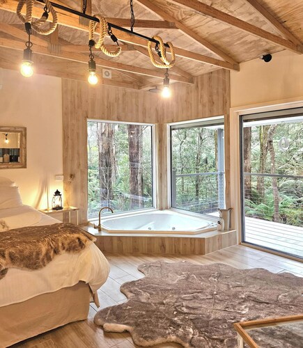 Klara's Studio: Private rainforest with river