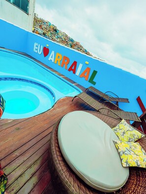 Outdoor pool - Pousada Eu Amo Arraial (Arraial do Cabo)