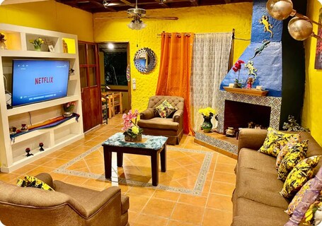 Área de sala de estar