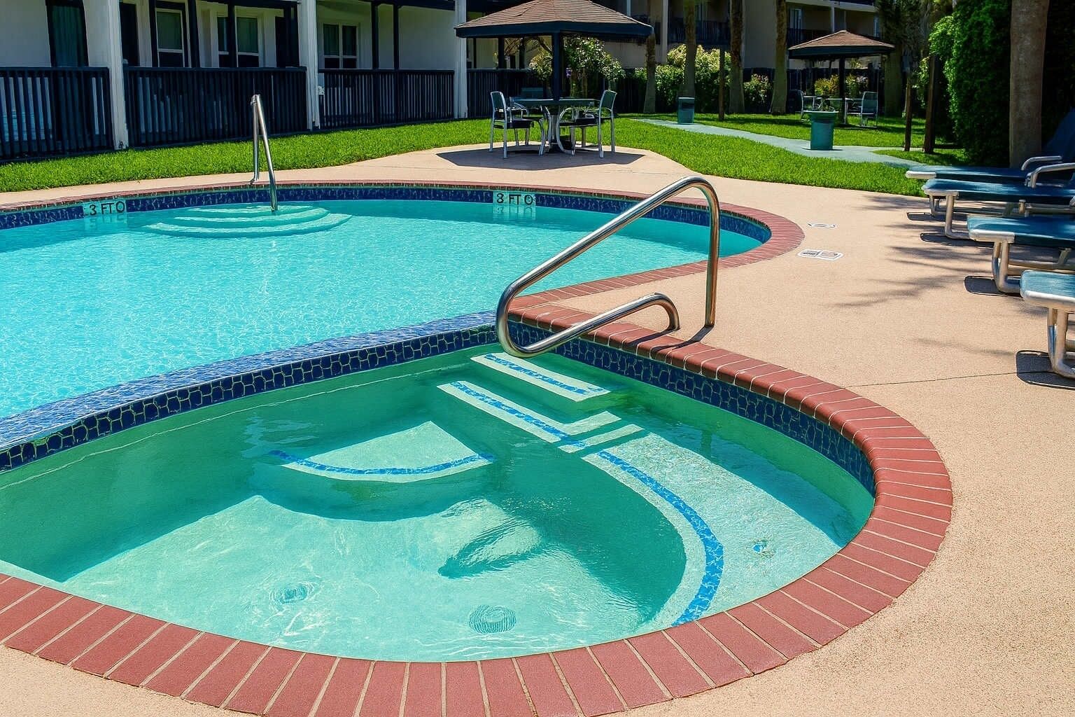 Opvarmet pool